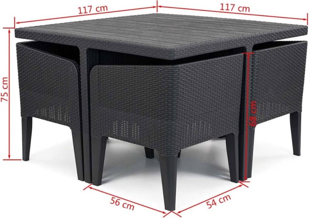 Ensemble de jardin à vendre, Comme neuf, Autres matériaux, Sets de jardin, Enlèvement