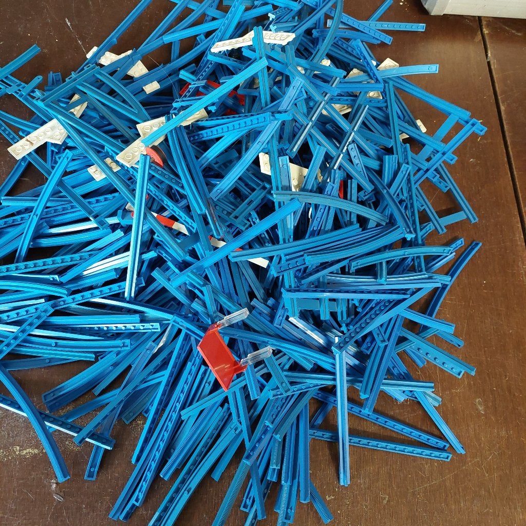 Rails Lego, Lego, Utilisé, Briques en vrac, Enlèvement ou Envoi
