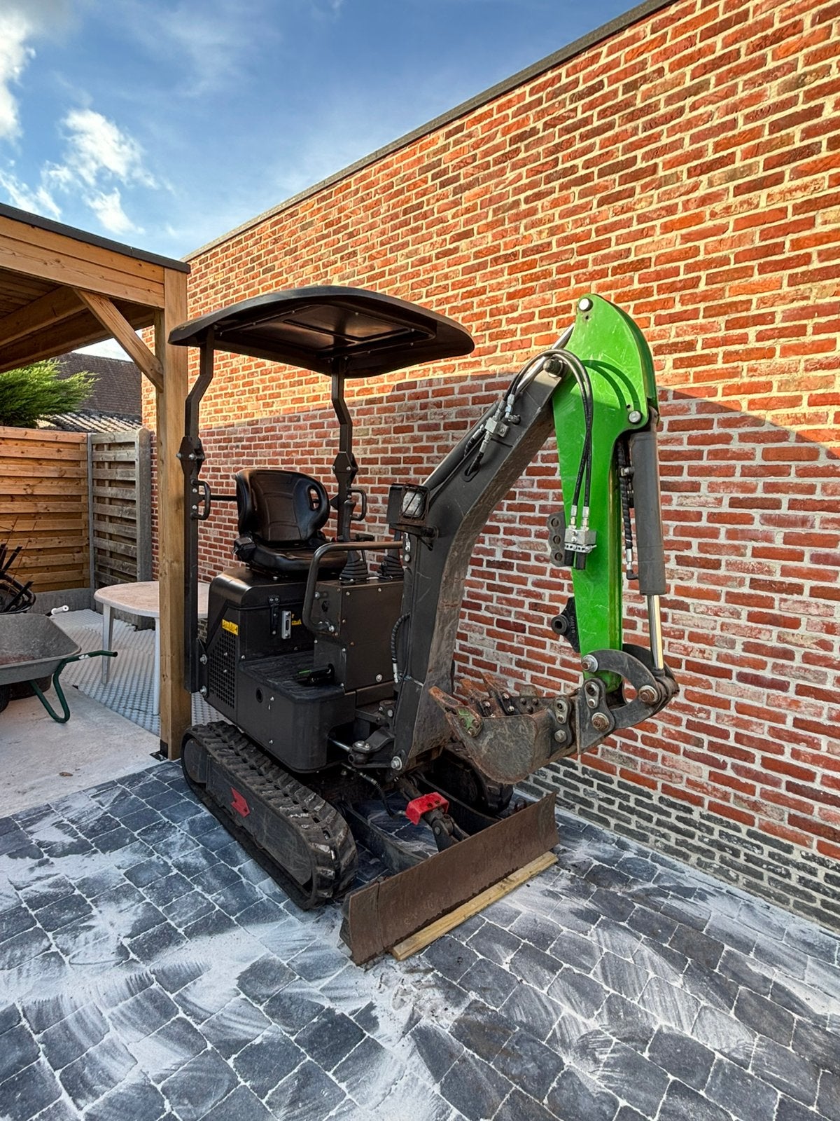 Minigraver WCM CTX8010 1.2ton diesel, Bricolage & Construction, Raboteuses, Utilisé, Enlèvement