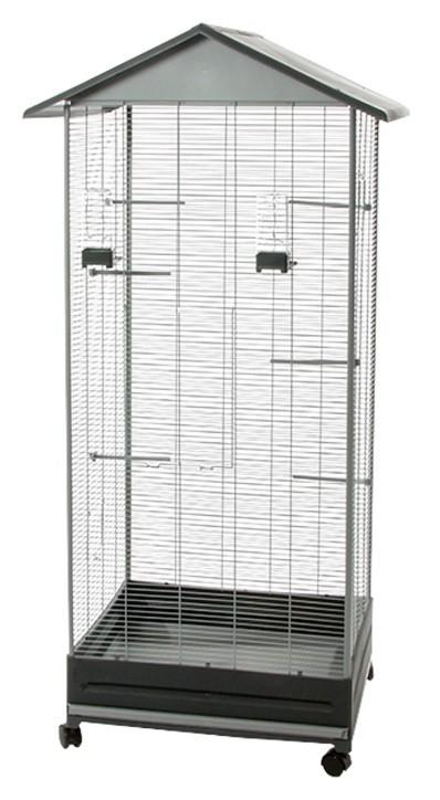 Voltrega 430 Gris 167 cm Volière, Enlèvement, Neuf, Métal, Volière