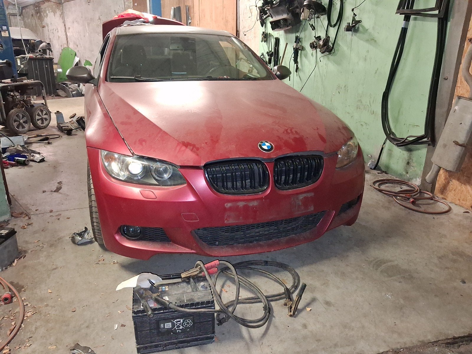 bmw 320 ci e92 onderdelen of compleet, Auto's, Bedrijf, Radio, Te koop, Benzine