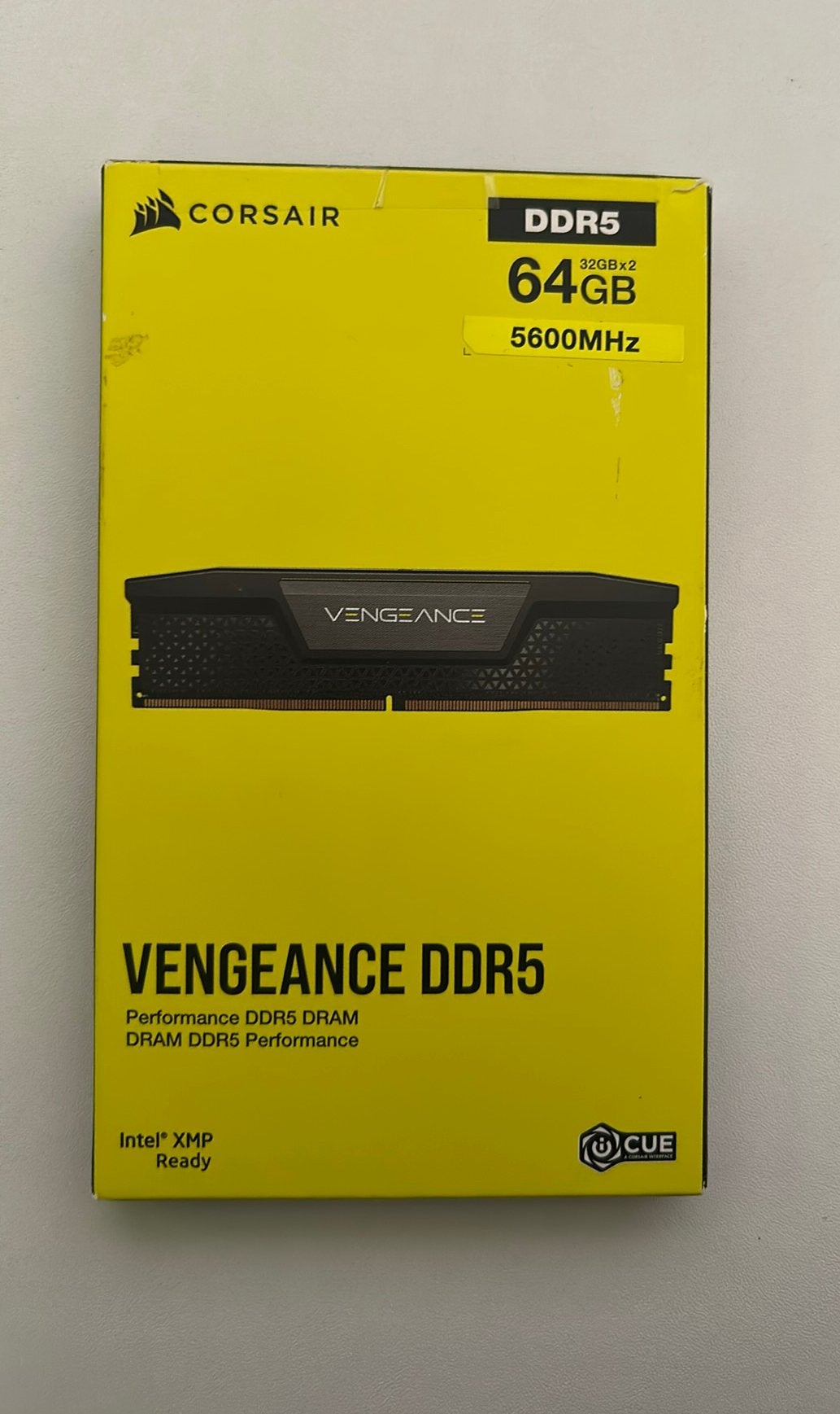 Mémoire DDR5 Corsair Vengeance de 64 Go à 5 600 MHz, Enlèvement ou Envoi, Comme neuf, Desktop, DDR5