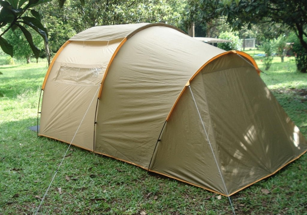 Tente familiale Quechua T4.1 – 4 personnes, Caravanes & Camping, Enlèvement, Utilisé, Jusqu'à 4
