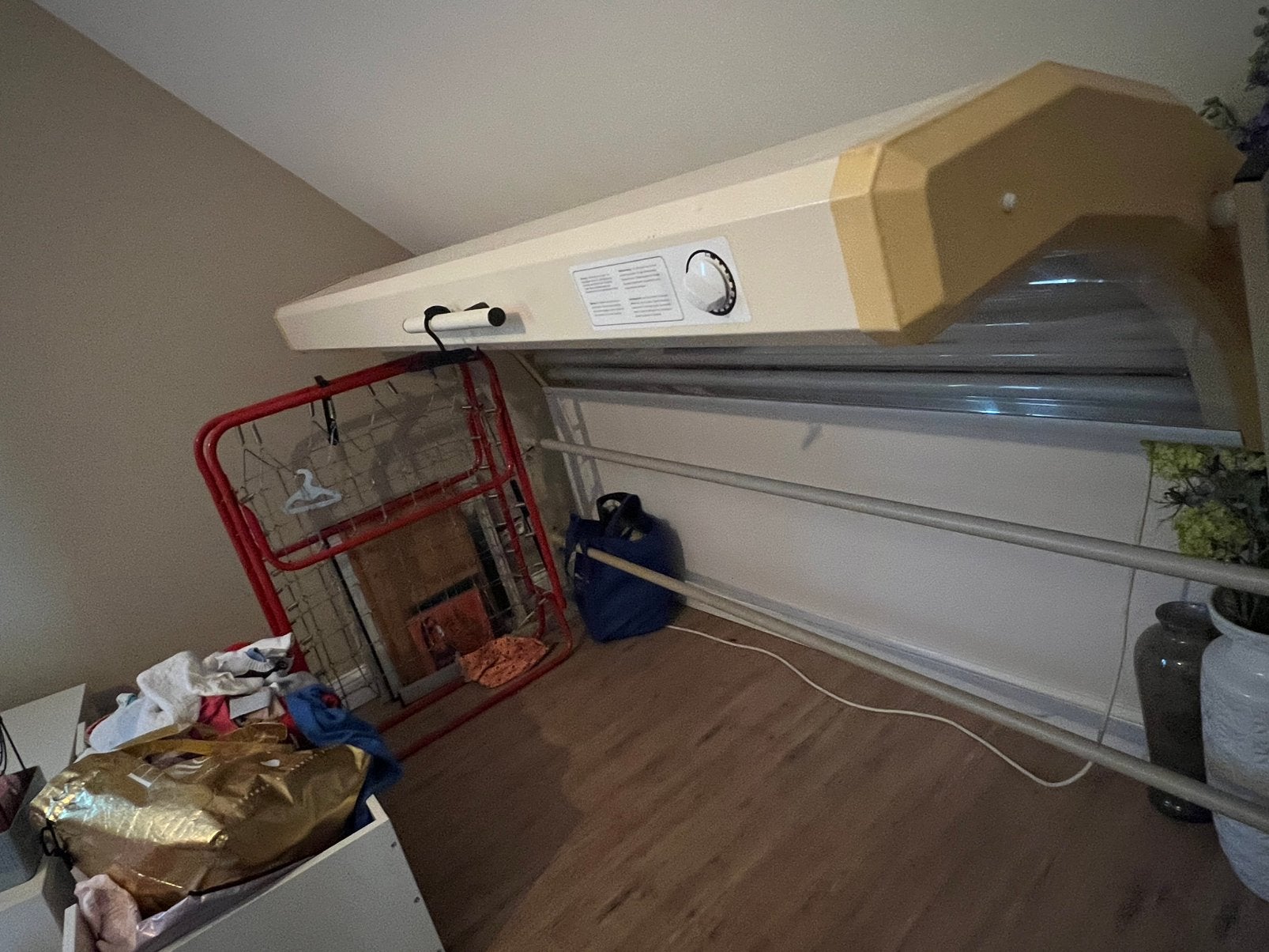 Zonnebank met nieuwe lampen, Ophalen, Zo goed als nieuw