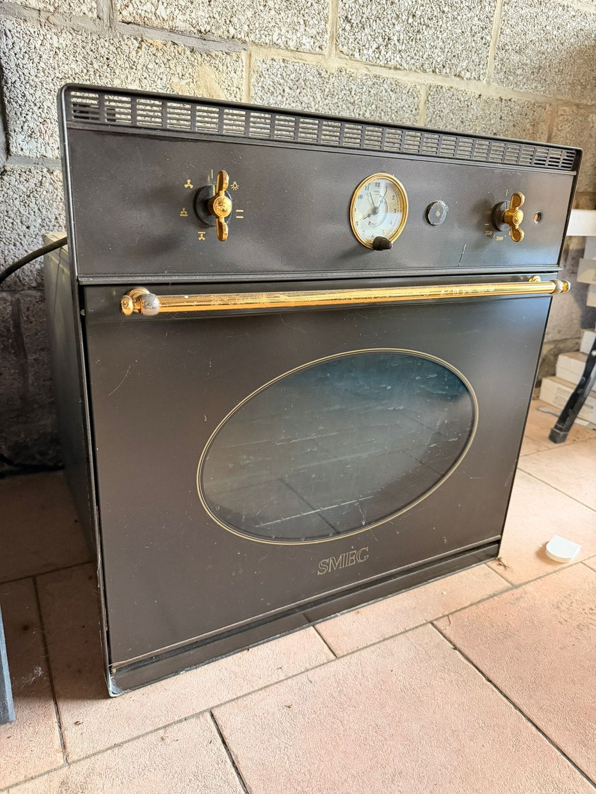 Four Smeg vintage / ancien modèle – Bon état général, Electroménager, Fours, Utilisé, Smeg, Enlèvement