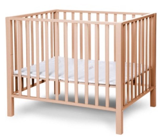 Kwalitatief babypark van massief beukenhout (98x78x80 cm), Kinderen en Baby's, Babyparken, Ophalen, Zo goed als nieuw, Rechthoekig