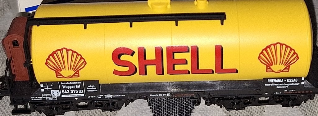 Märklin HO 46512 ketelwagen ""Shell"" van de DR, Enlèvement ou Envoi, Comme neuf, Wagon, Märklin