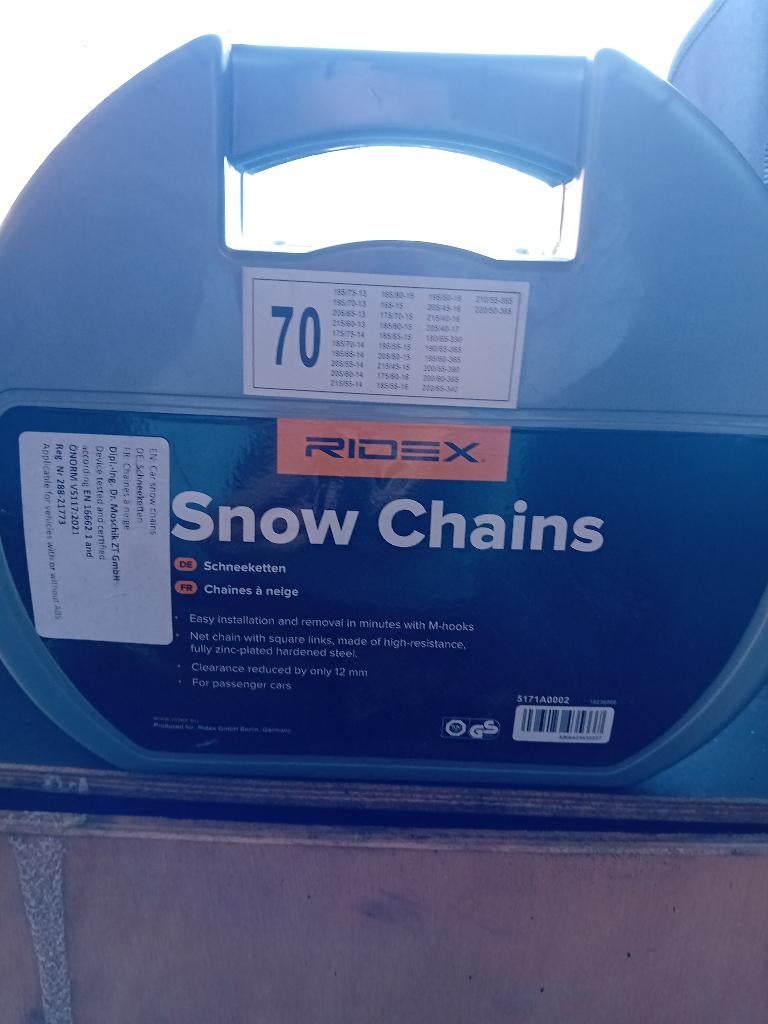 sneeuwkettingen tot 17", Auto-onderdelen, Ophalen of Verzenden, Band(en)