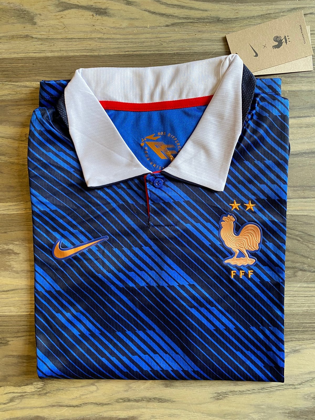 Maillot de l’équipe de France, Vêtements | Hommes, T-shirts, Neuf, Taille 48/50 (M), Bleu, Enlèvement ou Envoi