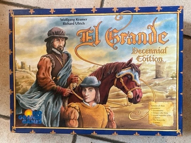 EL GRANDE DECENNIAL EDITION - geweldig spel in nieuwe staat, Verzenden