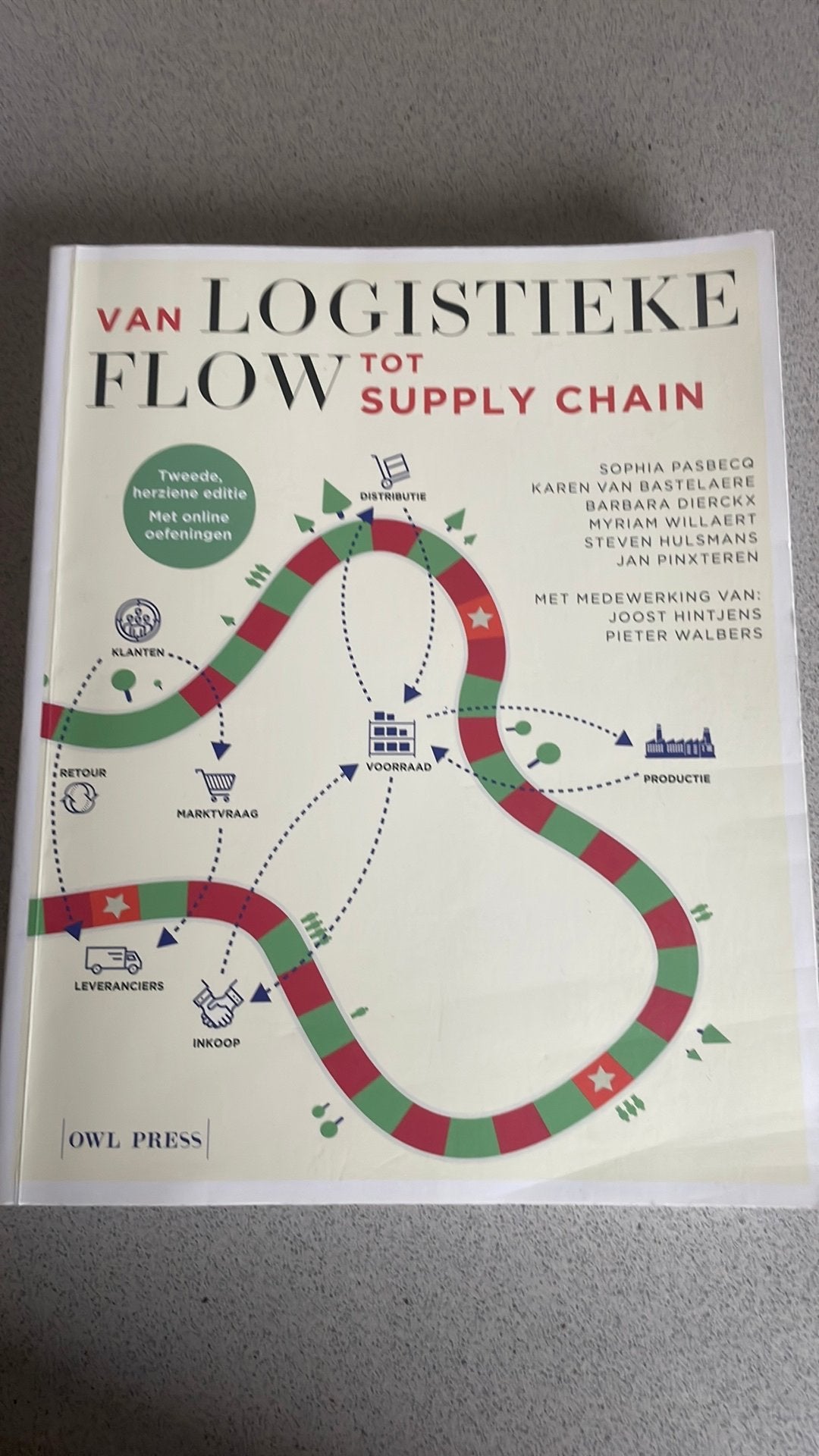 Sophia Pasbecq - Van logistieke flow tot supply chain, Boeken, Ophalen, Sophia Pasbecq; Karen Van Bastelaere; Barbara Dierickx; Myria...