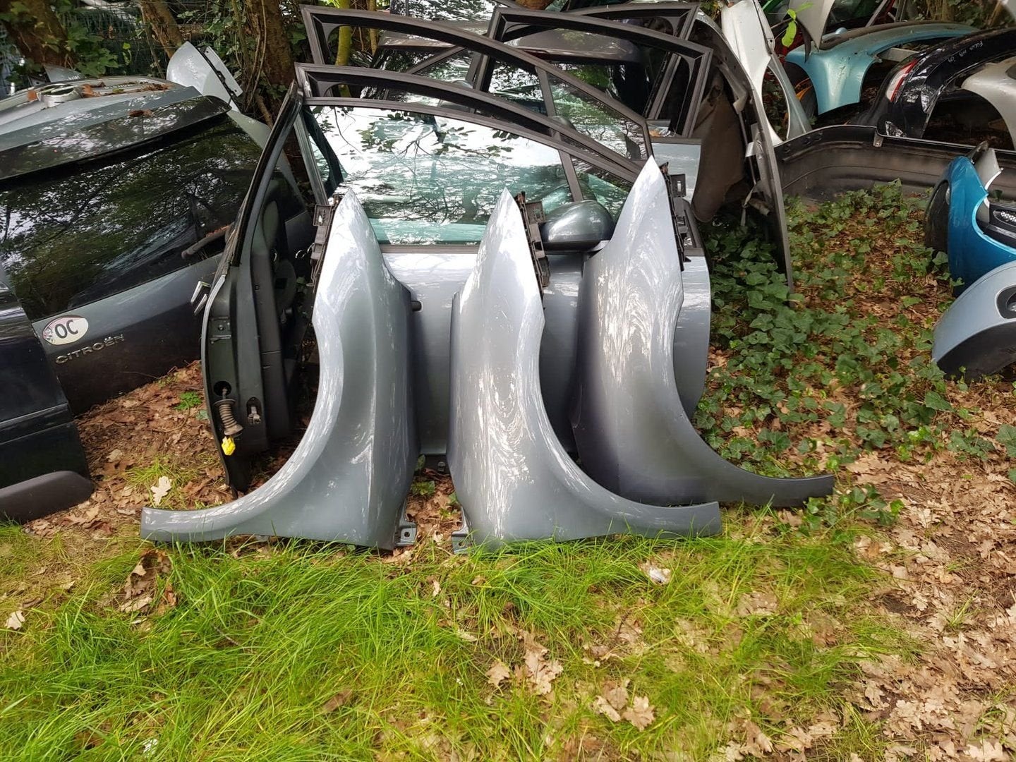CITROËN C4 VOORSCHERMEN MODEL 2006, Autos : Pièces & Accessoires, -, Garde-boue, Utilisé, -