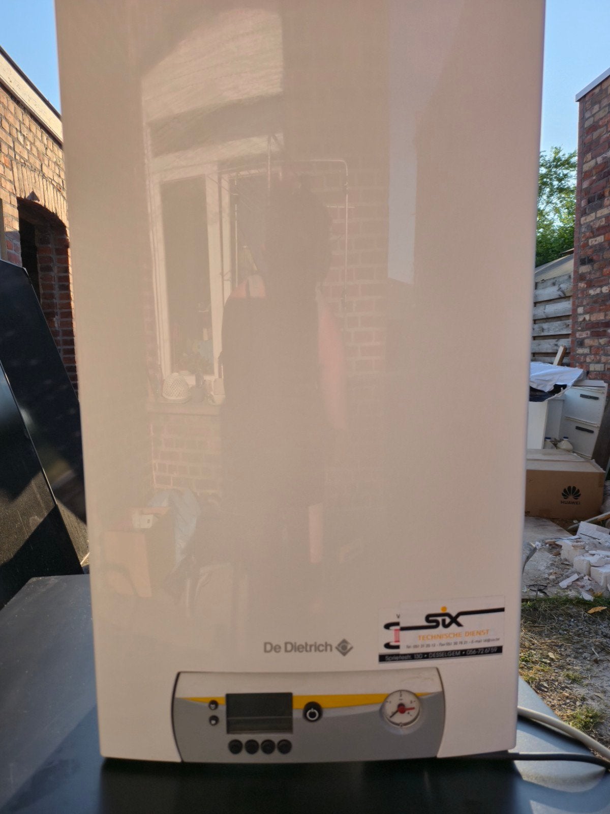 condensatie ketel + expansievat + chauffage, Ophalen