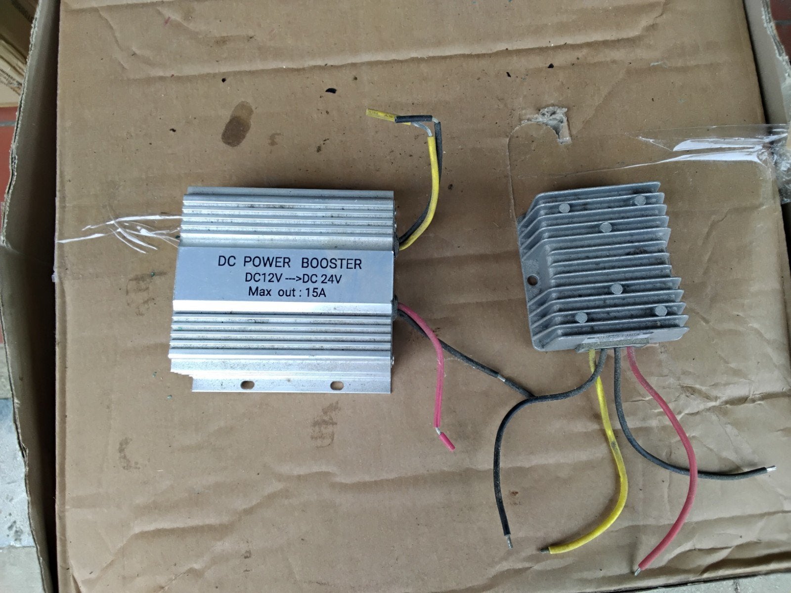 omvormer 12 volt - 24 volt, Ophalen, Nieuw