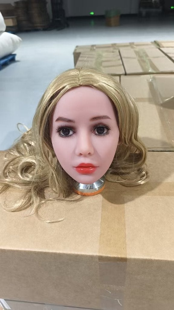 Tête de poupée adulte réaliste en silicone TPE, Envoi, Neuf, Poupée