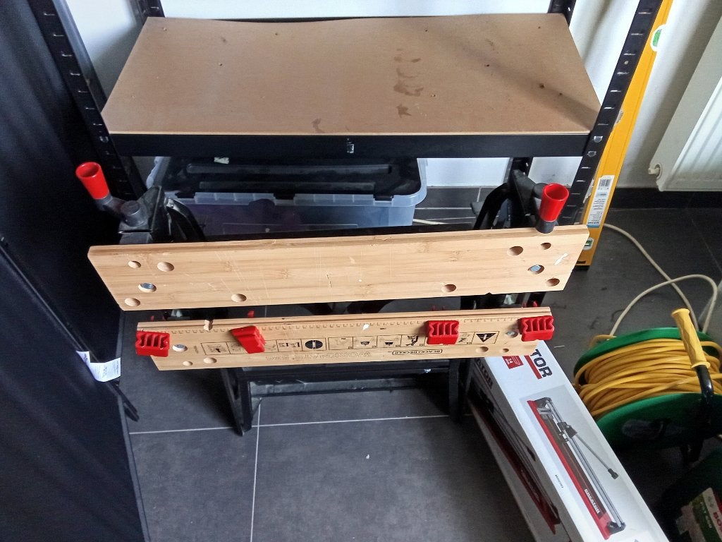 BLACK+DECKER WM536 Workmate/werkbank - tot 250kg, Enlèvement, Utilisé, Étau