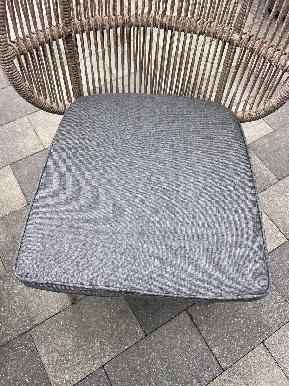 Wicker zitkussen, Enlèvement, Comme neuf, Osier