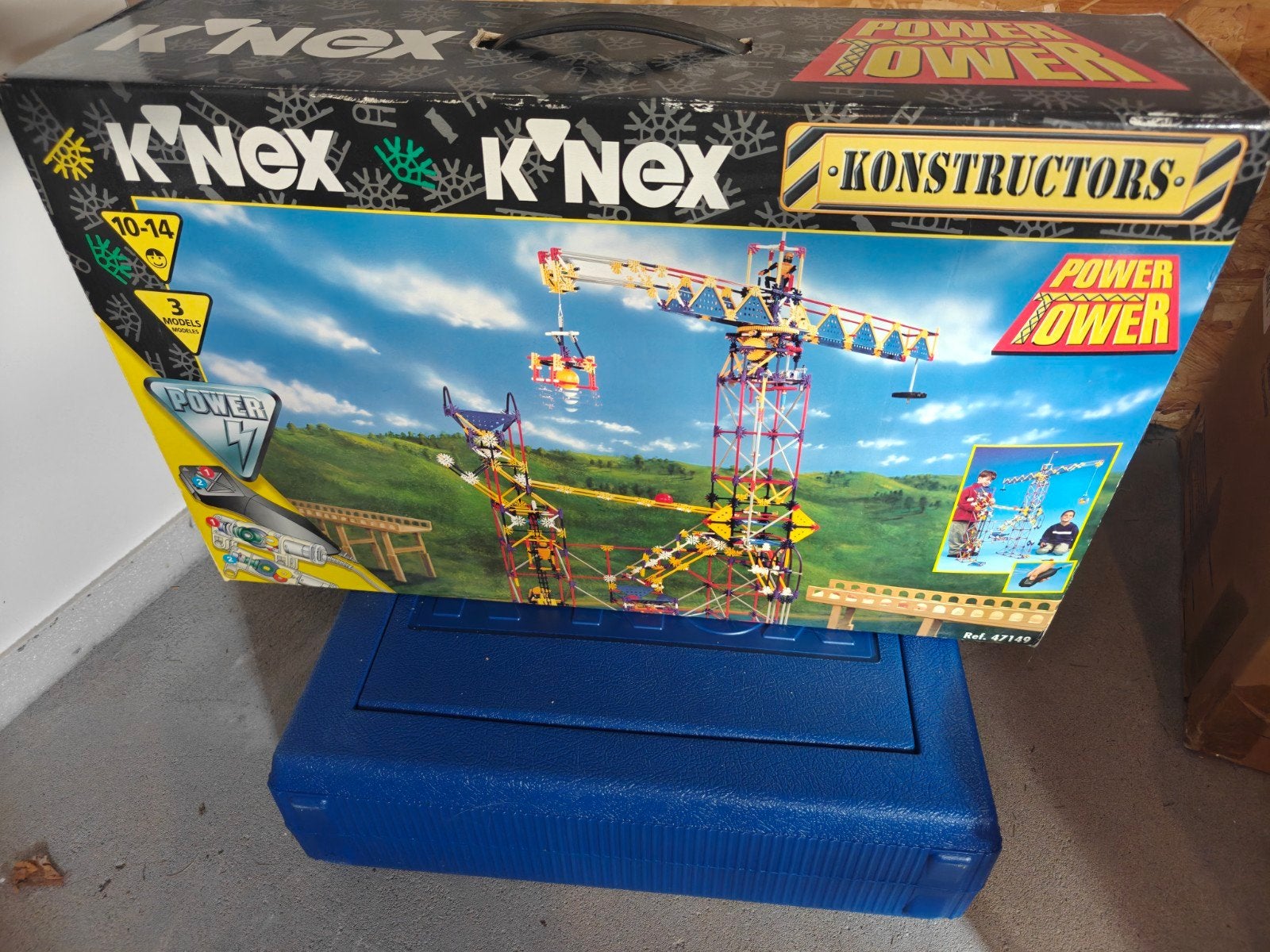 knex power tower, Ophalen, Gebruikt, K'nex