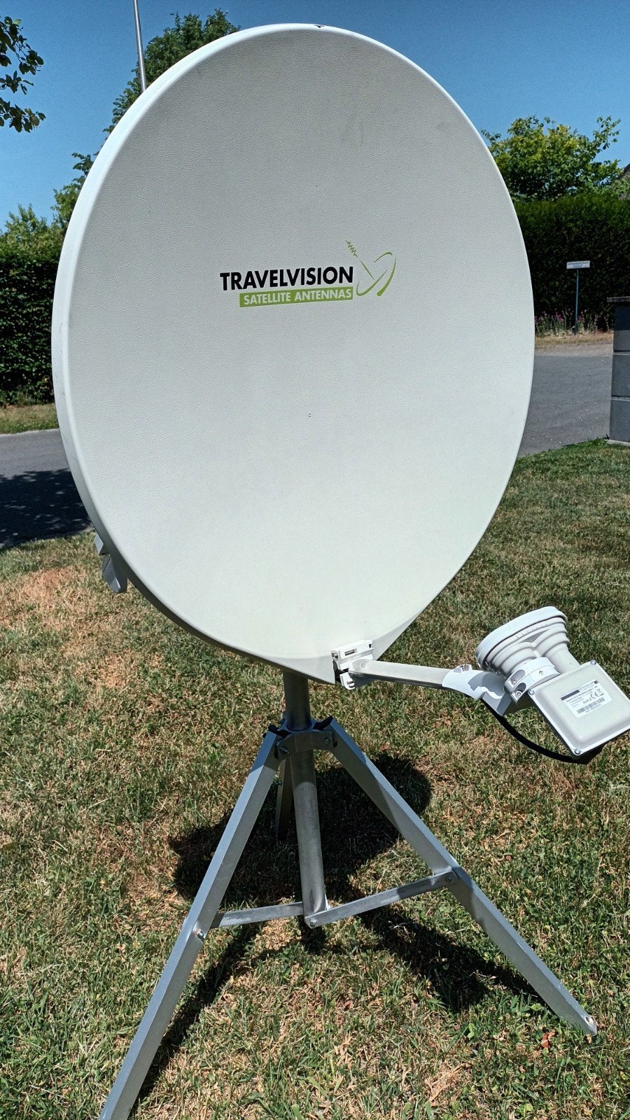 Automatische satellietschotel te koop, Audio, Tv en Foto, Ophalen