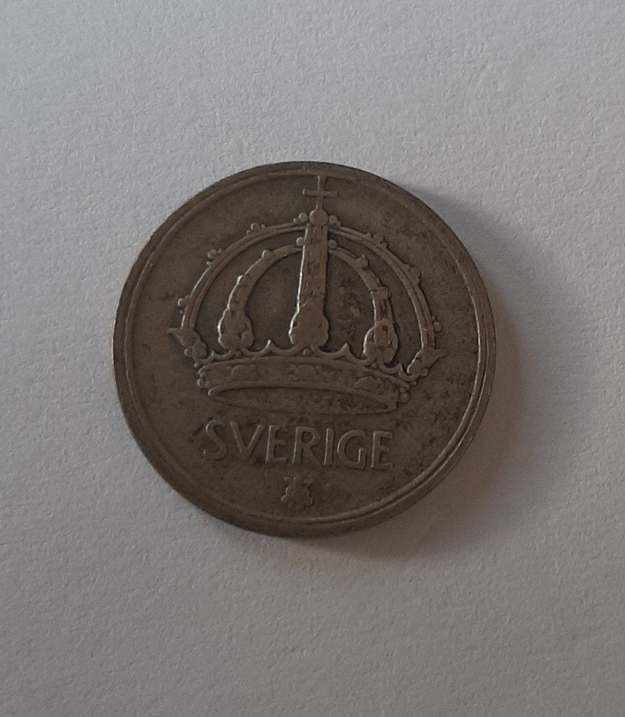 Suède 25 ore 1944 argent, Envoi, Argent