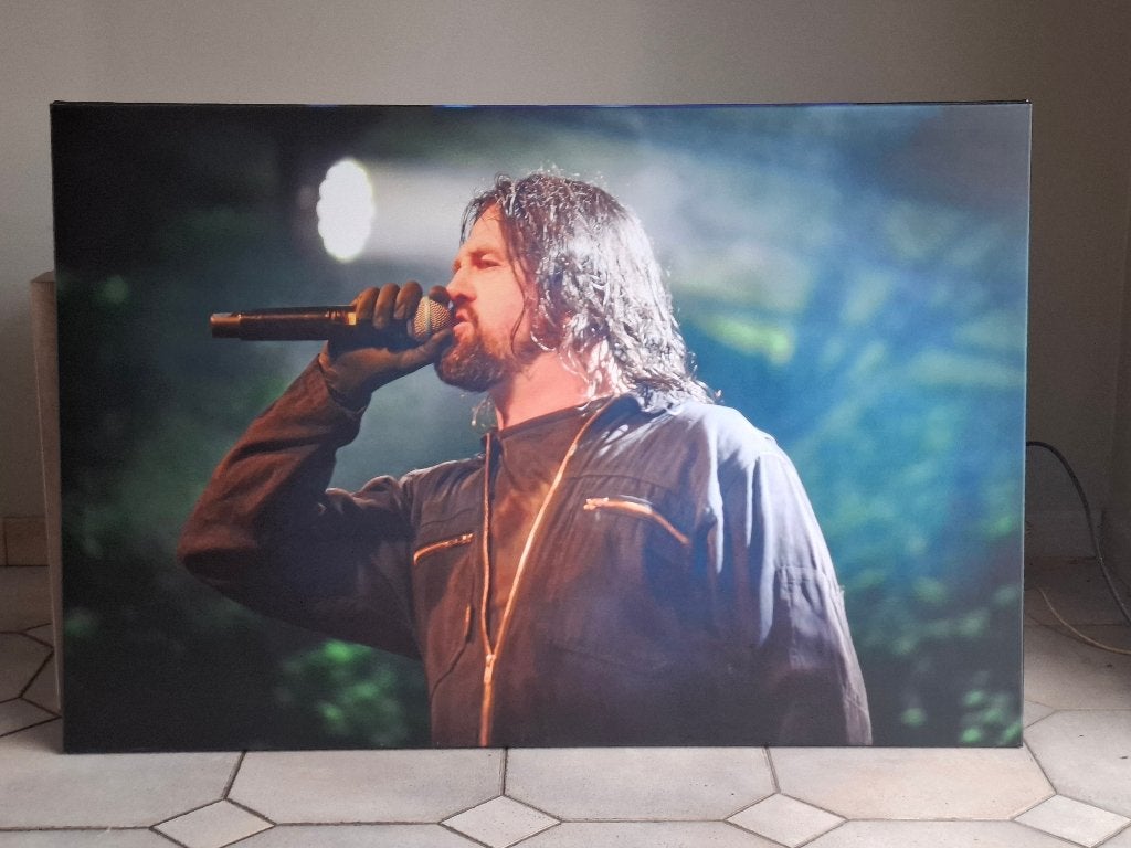 Canvas channel zero, Huis en Inrichting, Ophalen, Zo goed als nieuw, 100 tot 125 cm, Foto of Poster