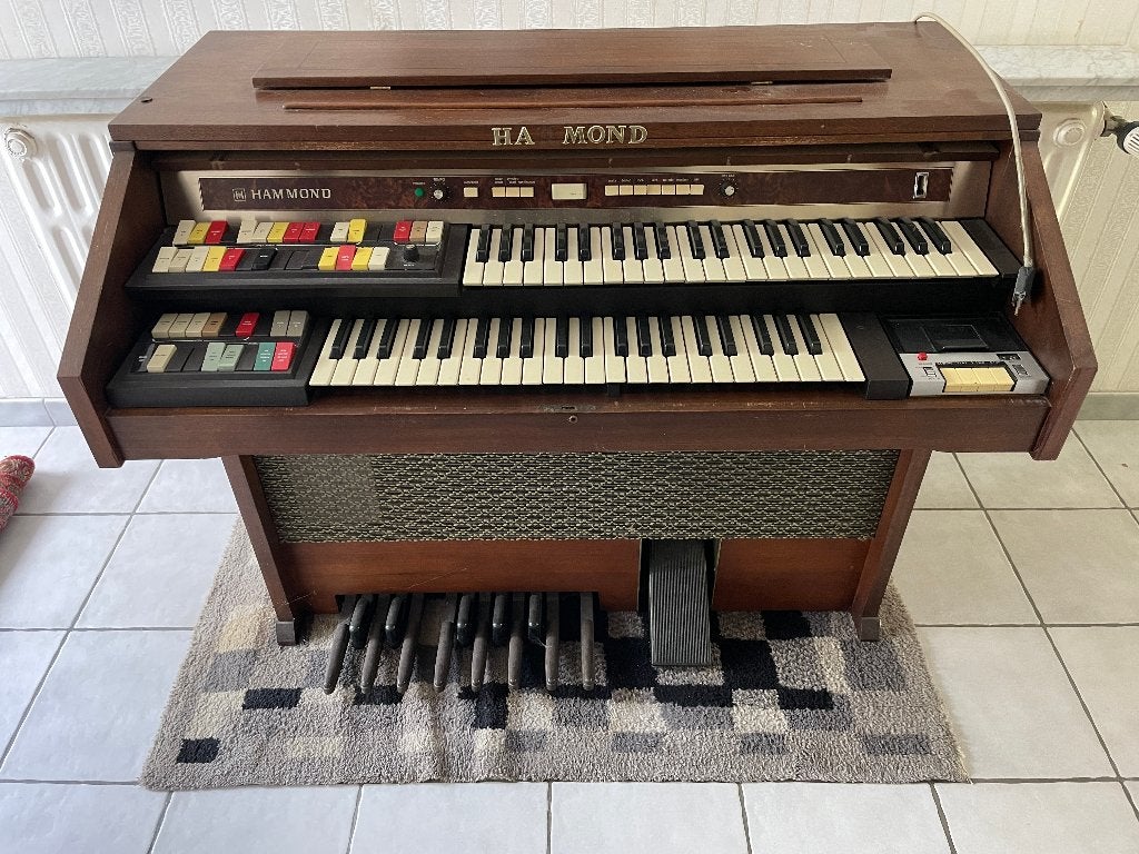 Hammond orgel (model Cougar) uit 1976, Muziek en Instrumenten, Ophalen, Gebruikt, 2 klavieren, Orgel