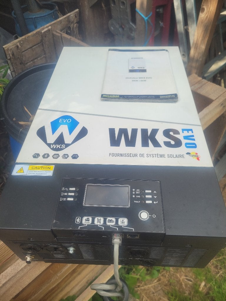Wks 5kw 48v, Doe-het-zelf en Bouw, Zonnepanelen en Toebehoren, Ophalen, Gebruikt, Overige typen, 200 wattpiek of meer
