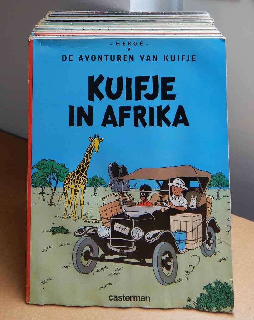 kuifje, Boeken, Ophalen of Verzenden, Gelezen, Hergé