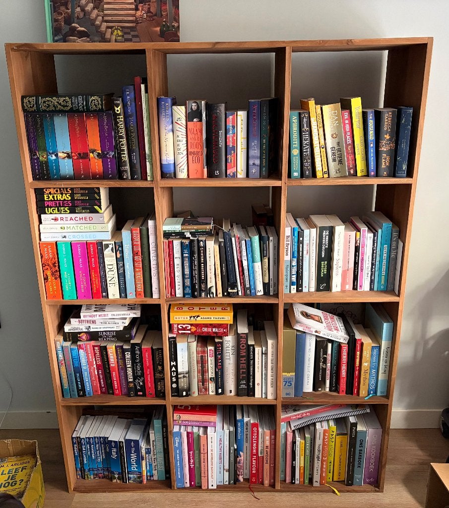 Boekenkast te koop, Huis en Inrichting, Ophalen, 100 tot 150 cm, Zo goed als nieuw, 150 tot 200 cm