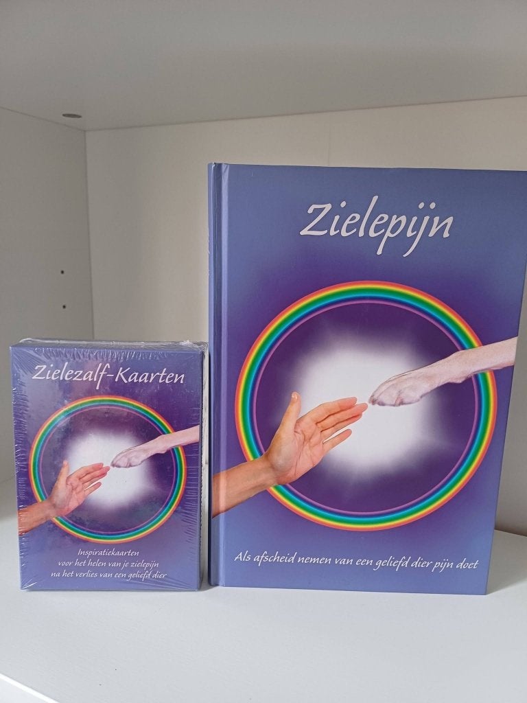 Set van Zielezalf-Kaarten en boek zielepijn, Tarot of Kaarten leggen, Chantal Greeve, Overige typen, Nieuw
