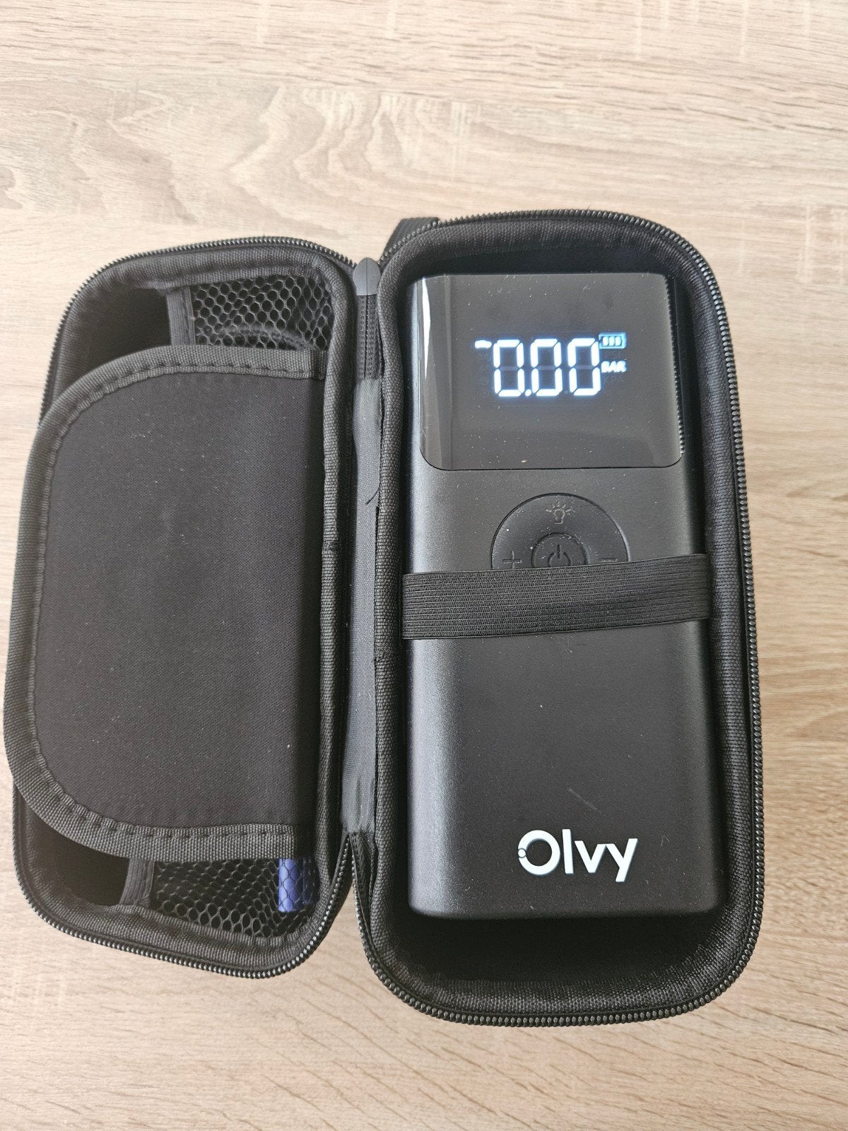 olvy compressor en batterij starter auto, Ophalen