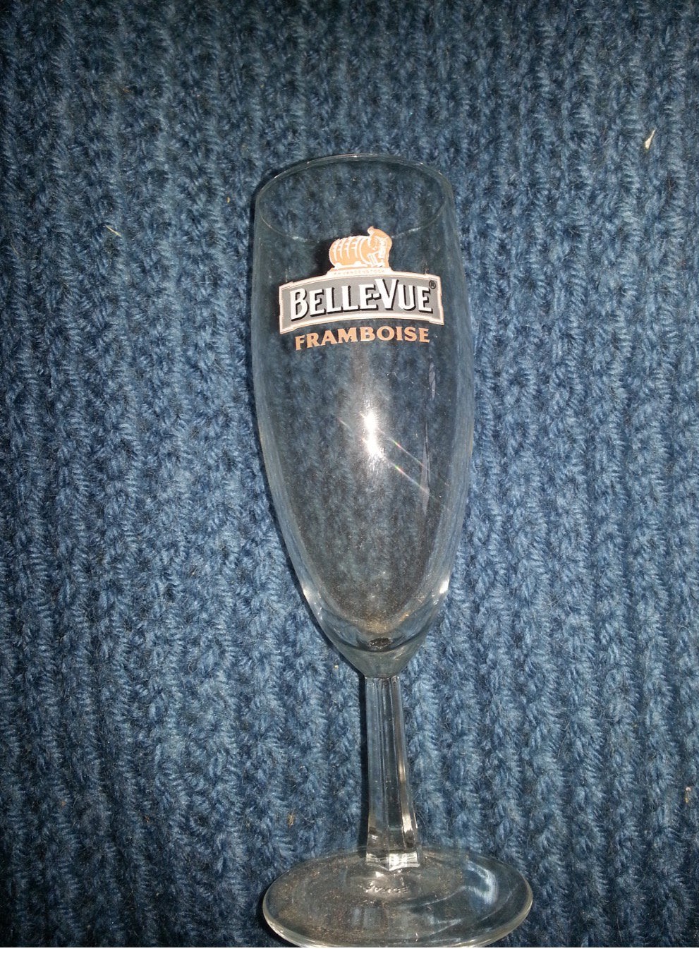 6 verres de Framboise Belle Vue, Enlèvement, Comme neuf, Verre ou Verres