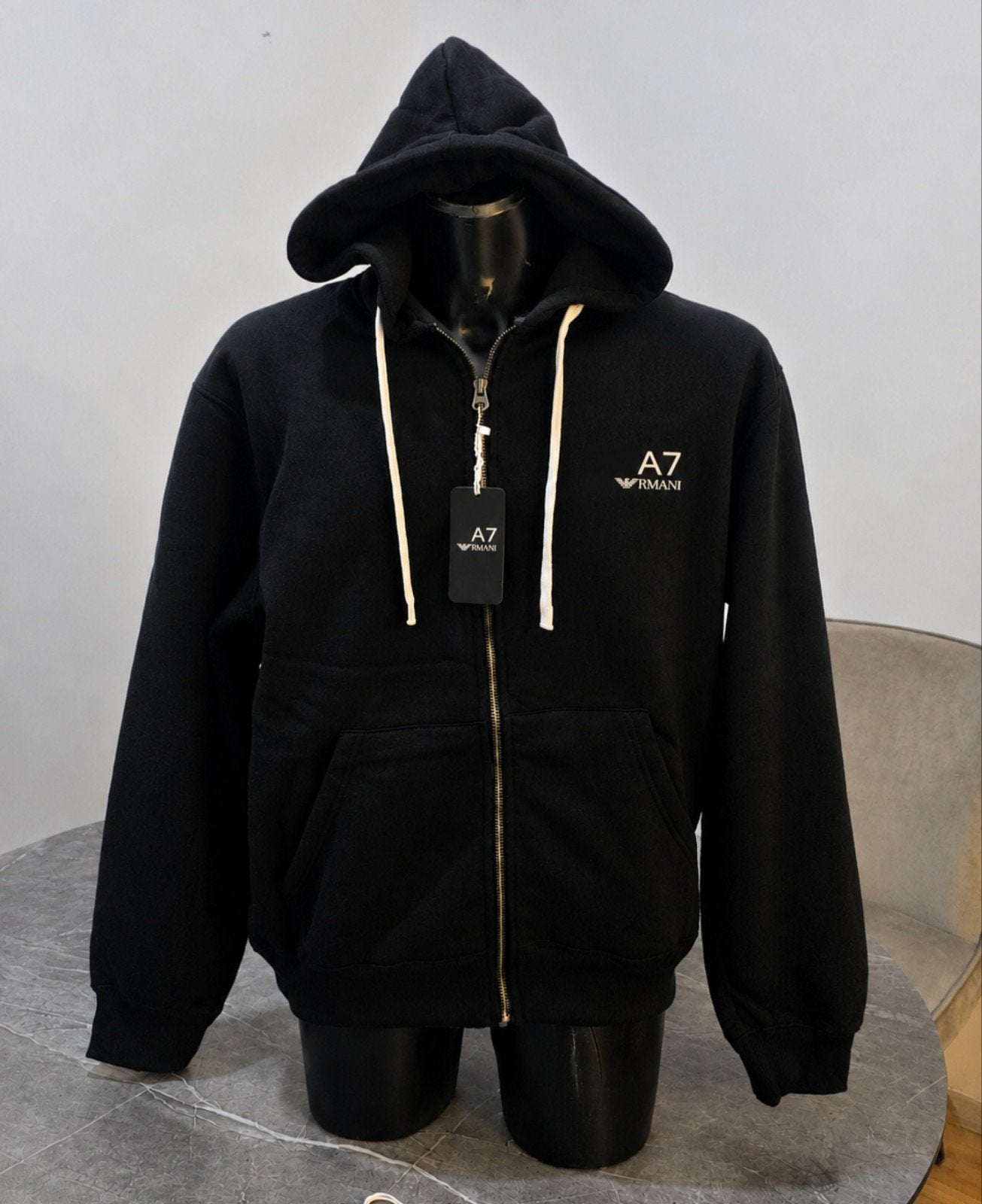Sweat zippé homme,, Vêtements | Hommes, Neuf, Enlèvement ou Envoi, Autres tailles, Noir