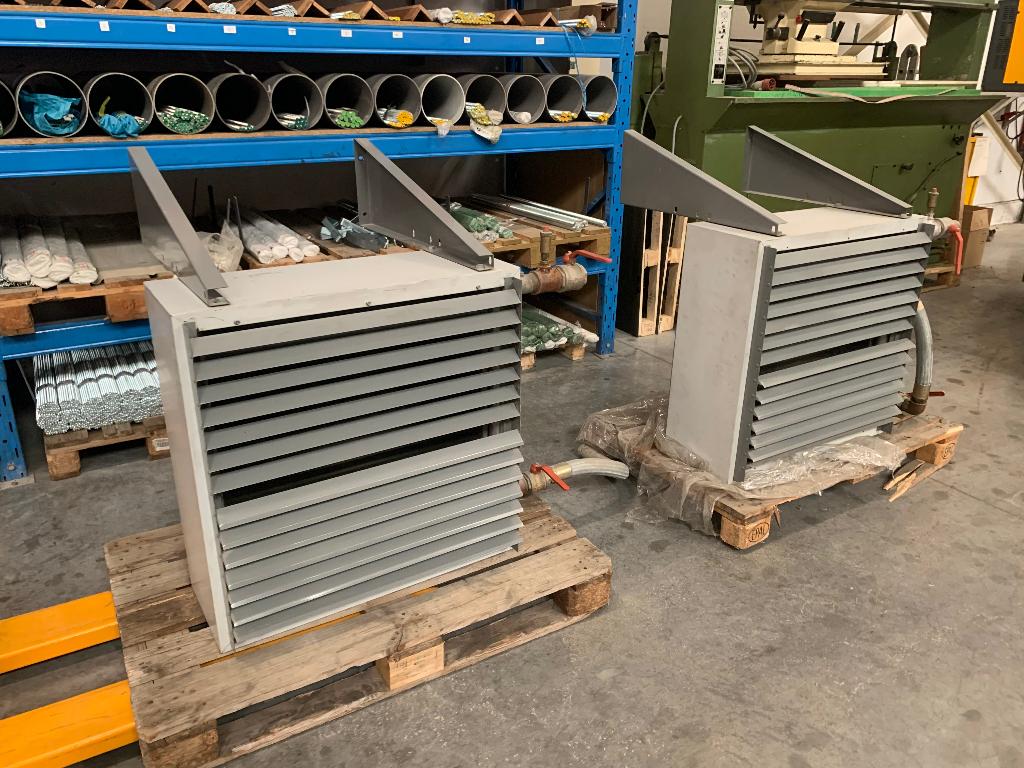2 luchtverhitters VERCO type 2720/13 - 65,2kW, Ophalen, 30 tot 80 cm, Gebruikt, Overige typen
