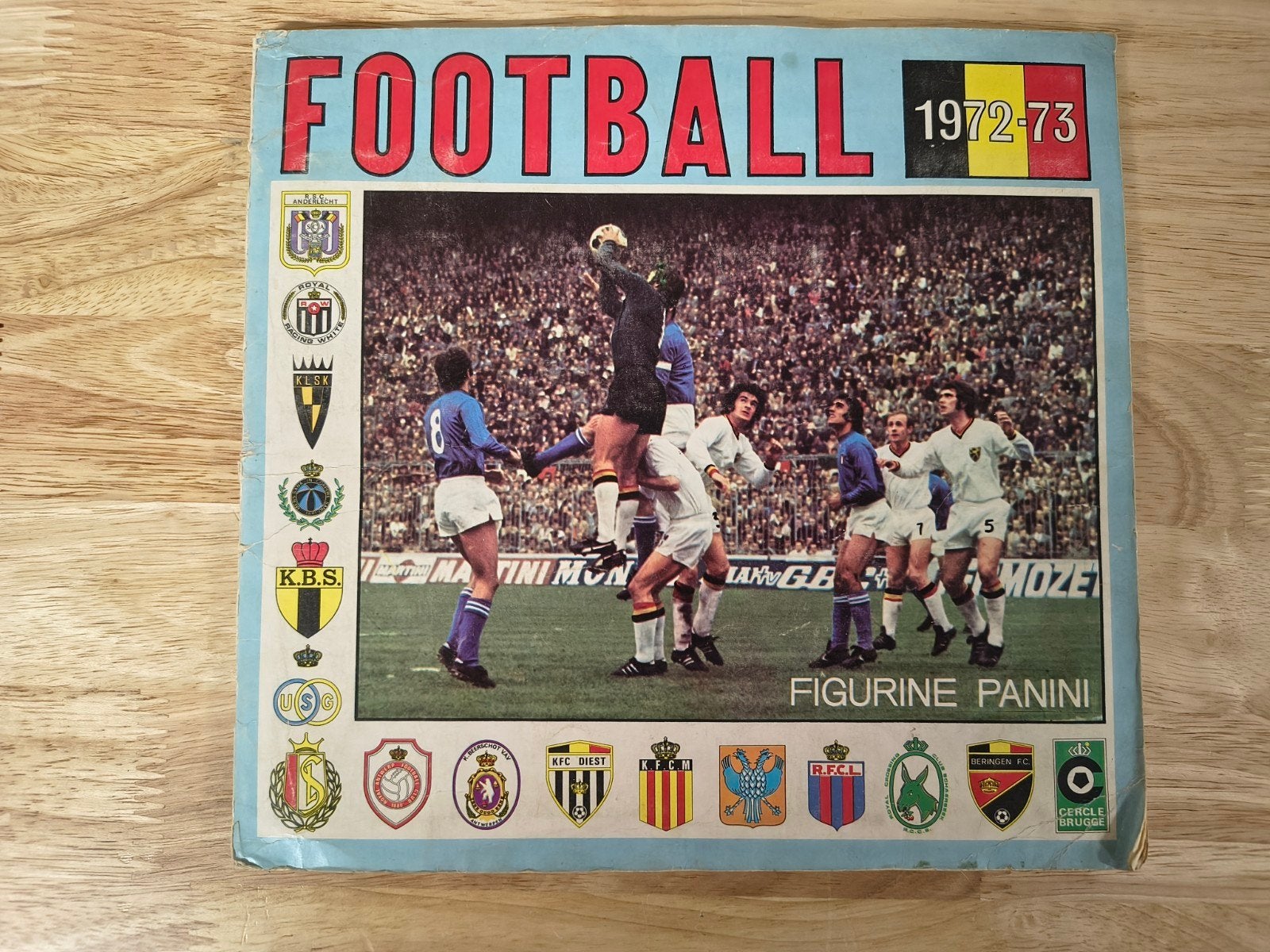 Panini Football 1972-73 België COMPLEET album - Pelé Cruyff, Hobby en Vrije tijd, Stickers en Plaatjes, Ophalen of Verzenden