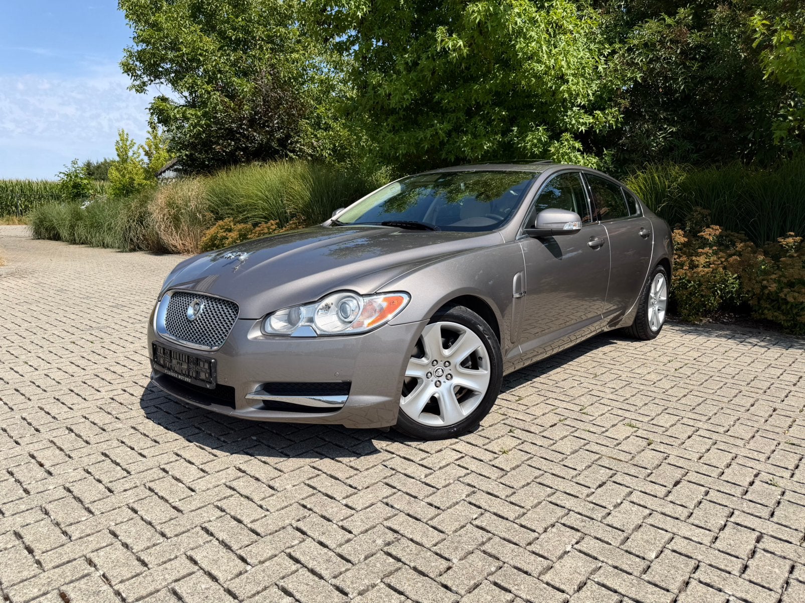 Jaguar XF 2.7 - 2008/140.000km/Automaat - FULL OPTION, Auto's, Jaguar, Automaat, 4 deurs, Beige, Beige