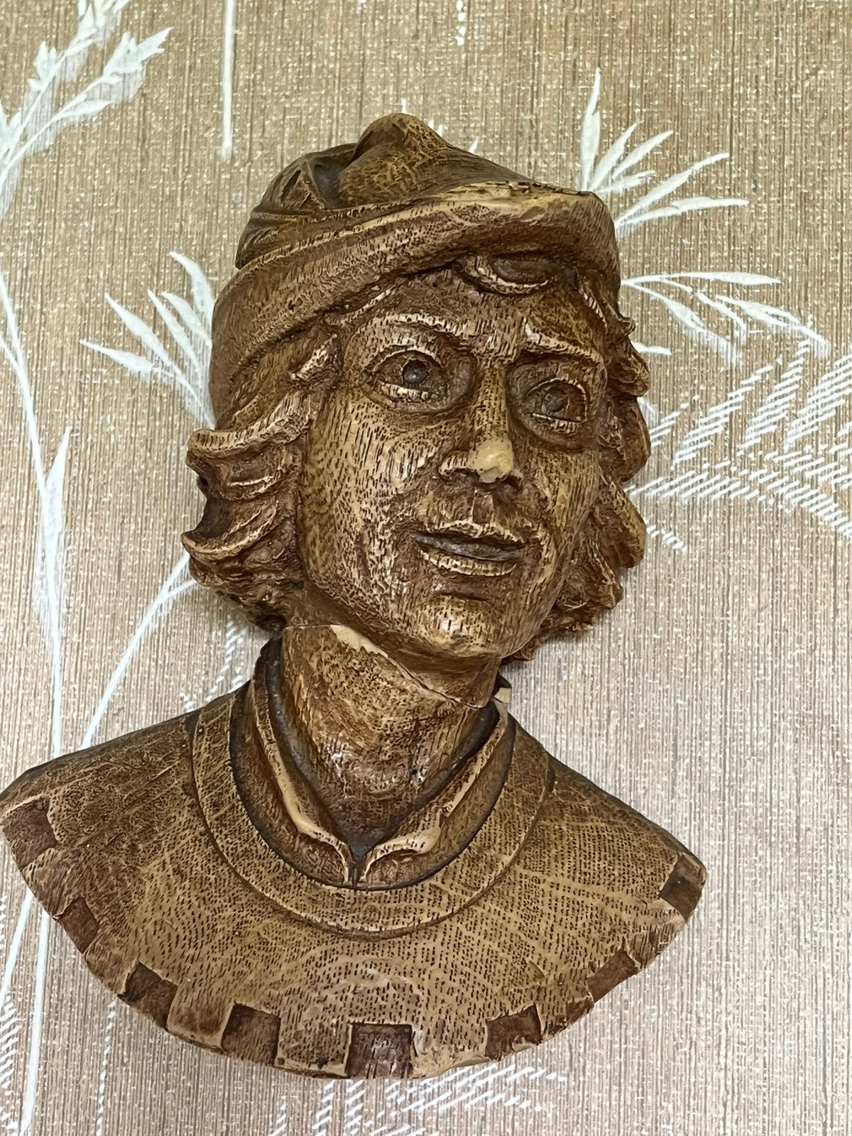 Tijl en Nele uilenspiegel in hout, Antiek en Kunst, Ophalen