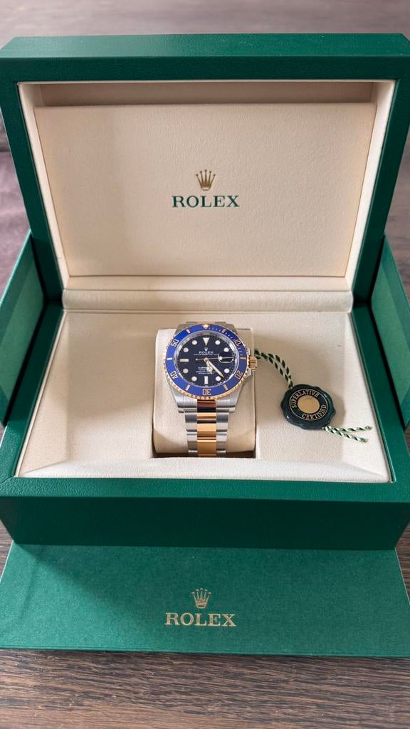 Rolex Submariner 126613LB, Bijoux, Sacs & Beauté, Montres | Hommes, Montre-bracelet, Rolex, Enlèvement ou Envoi, Or