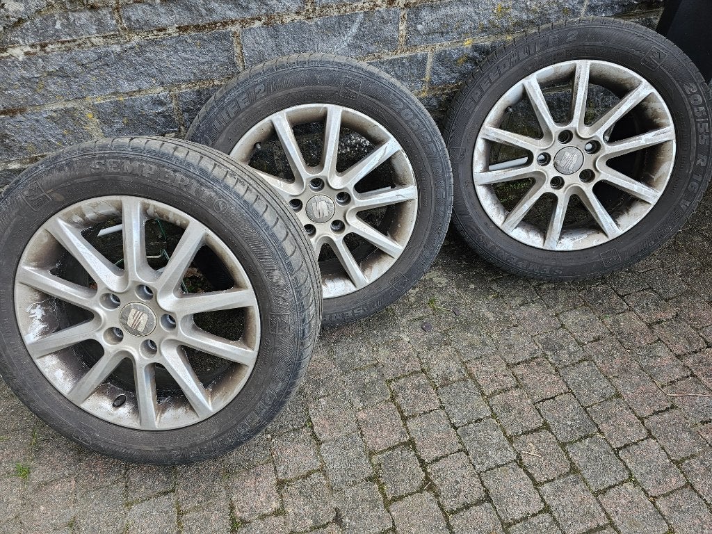 3 pneus sur jantes en alu + 4 pneus sur jantes en tôle ., Autos : Pièces & Accessoires, Enlèvement, Pneu(s)