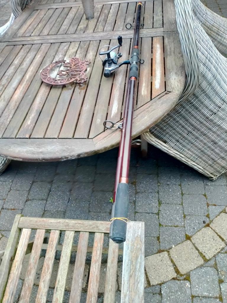 ULTIMATE WERPHENGEL 420CM met BIFA Dominator pro 4000 molen, Enlèvement, Canne à lancer