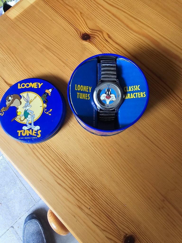 SUPERBE MONTRE LOONEY TUNES CHAT, Enlèvement, Comme neuf, Chien ou Chat, Autres types