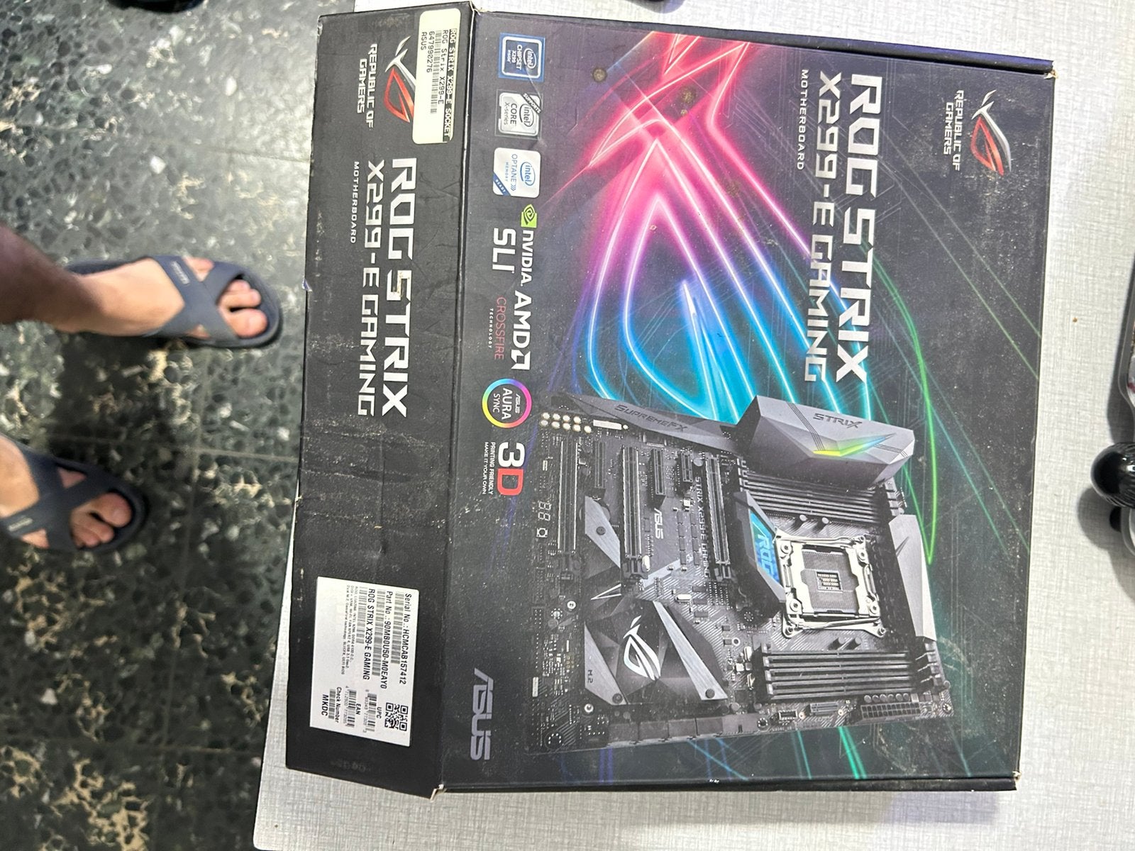 ASUS ROG STRIX X299-E GAMING Moederbord (LGA 2066), Ophalen of Verzenden, Intel, DDR4