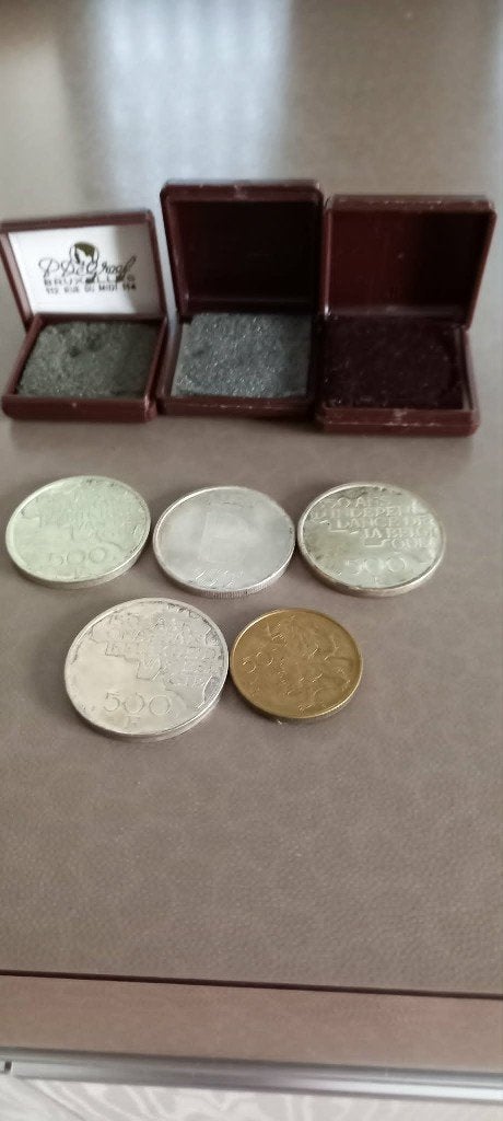 oude belgische munten, Ophalen, Losse munt