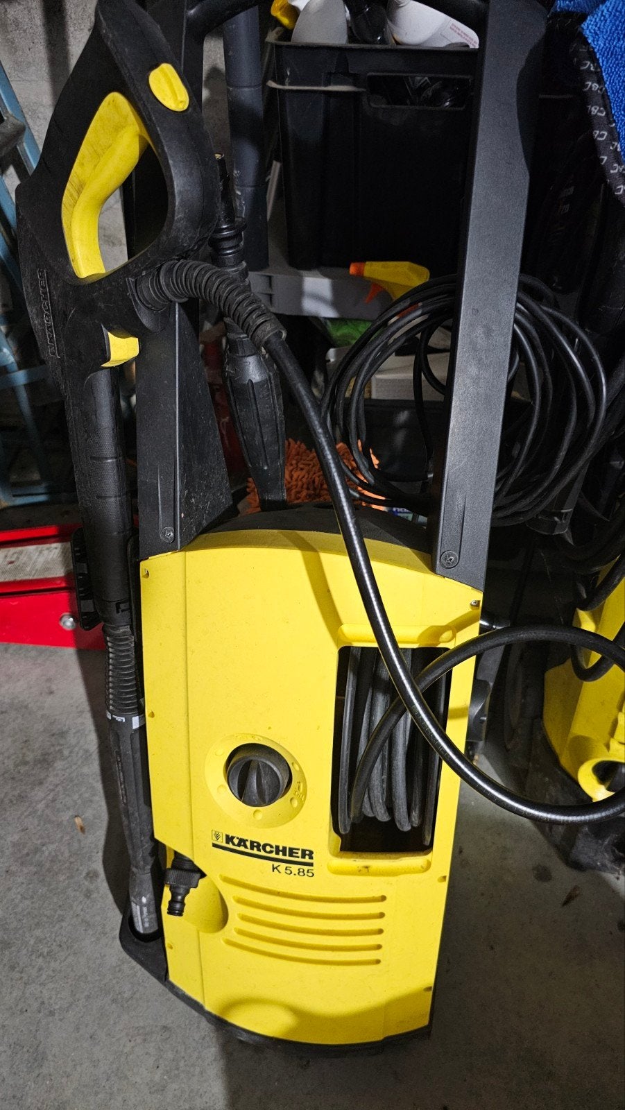 Karcher K 5.85, Tuin en Terras, Ophalen, Met autostop en -start, Karcher - Kärcher -, Zo goed als nieuw