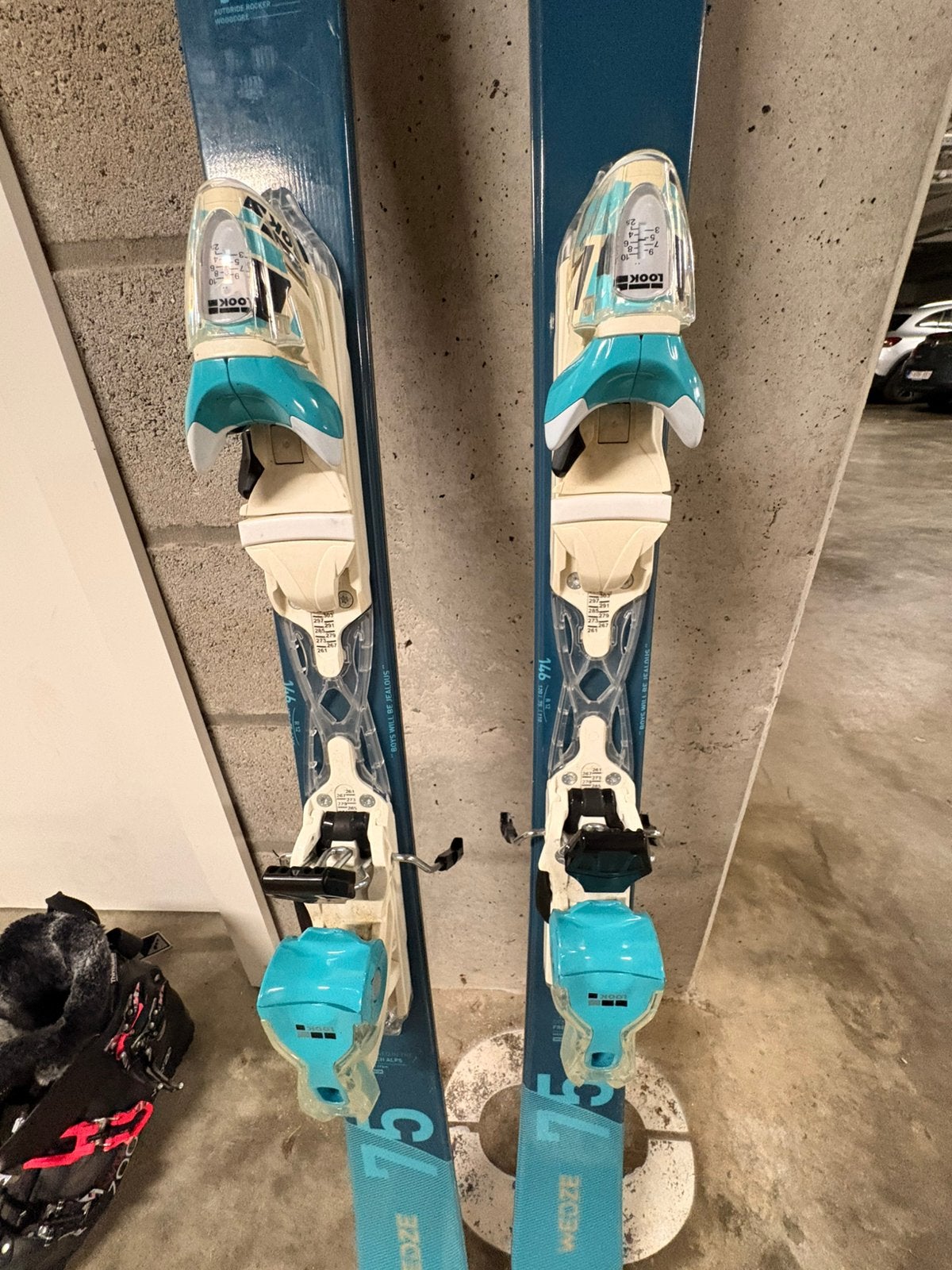 Wed'ze Skiset (Skis & Skischoenen), Enlèvement, Comme neuf