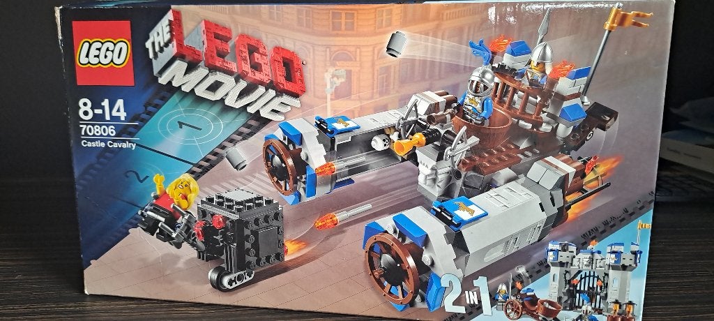 LEGO Movie Castle Cavalry, Ophalen, Inclusief instructies, Lego, Zo goed als nieuw