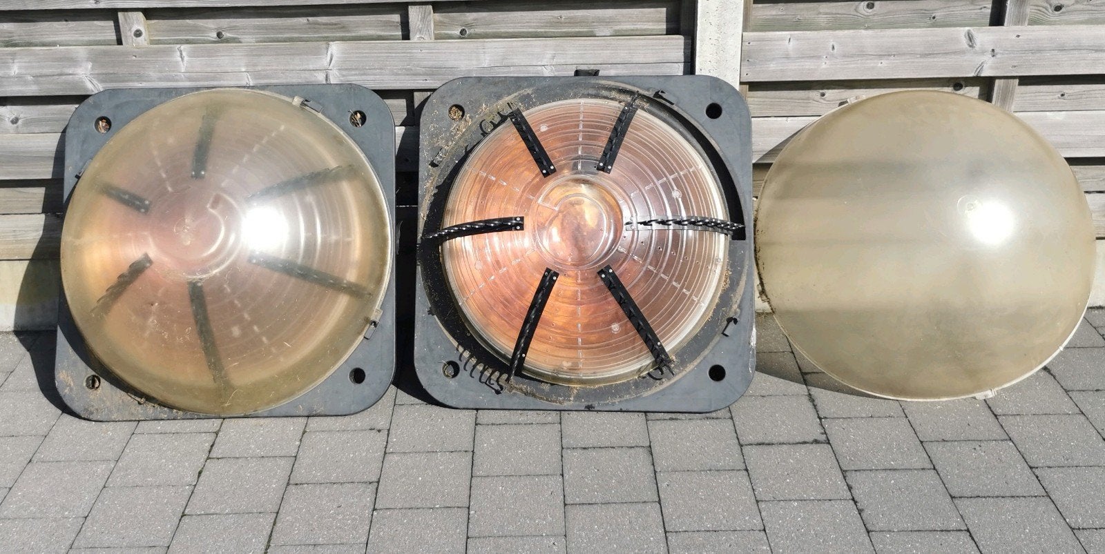 lege solarbollen. nog volledig intact., Ophalen, Gebruikt