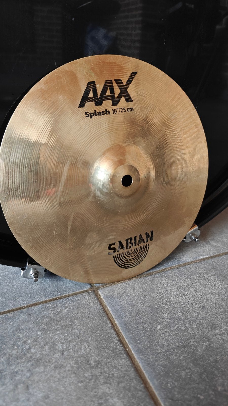 Sabian AAX 10" Splash + statief, Musique & Instruments, Enlèvement