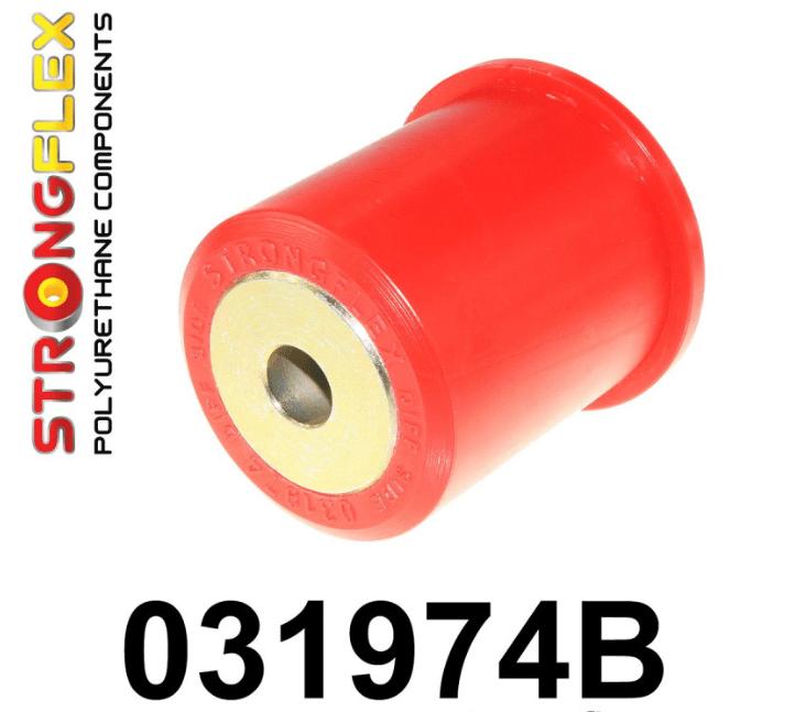Strongflex differentieel rubber achterzijde Rood BMW 5 Serie, Auto-onderdelen, Ophanging en Onderstel, BMW, Nieuw, Herkomst onderdeel bekend