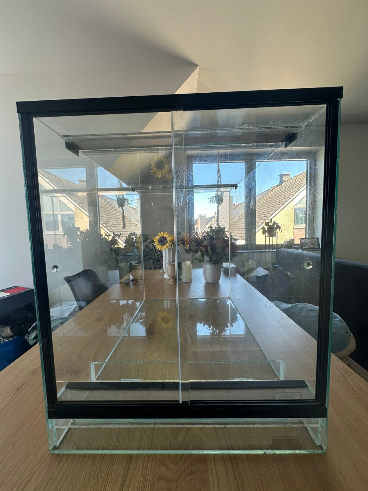 Terrarium leeg, Ophalen, Zo goed als nieuw, Terrarium of Paludarium
